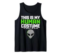 This is My Human Costume I'm Really an Alien Tank Top