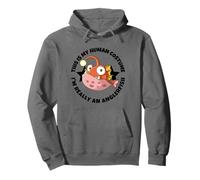This Is My Human Costume I'm Really An Anglerfish Pullover Hoodie