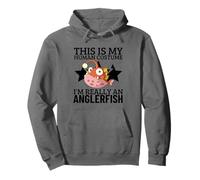 This Is My Human Costume I'm Really An Anglerfish Pullover Hoodie