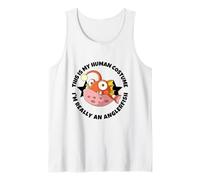 This is My Human Costume I'm Really an Anglerfish Tank Top