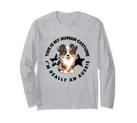 This is My Human Costume I'm Really an Australian Shepherd Long Sleeve T-Shirt