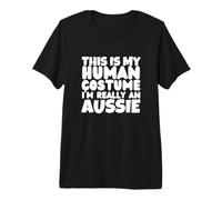This is My Human Costume I'm Really an Australian Shepherd Premium T-Shirt