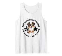 This is My Human Costume I'm Really an Australian Shepherd Tank Top
