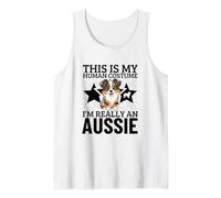 This is My Human Costume I'm Really an Australian Shepherd Tank Top