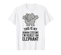 This is My Human Costume I'm Really an Elephant T-Shirt