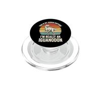 This Is My Human Costume I'm Really An Iguanodon PopSockets PopGrip for MagSafe