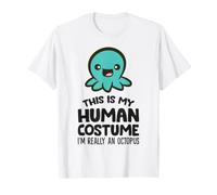 This is My Human Costume I'm Really an Octopus T-Shirt