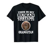 This Is My Human Costume I'm Really An Orangutan T-Shirt
