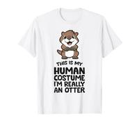 This is My Human Costume I'm Really an Otter T-Shirt