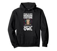 This Is My Human Costume I'm Really An Owl Pullover Hoodie