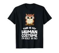 This is My Human Costume I'm Really an Owl T-Shirt