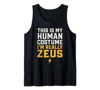 This is My Human Costume Im Really Zeus Tank Top