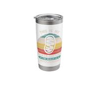 This is My Human Costume Mitochondria Cell Biology Gift Stainless Steel Insulated Tumbler