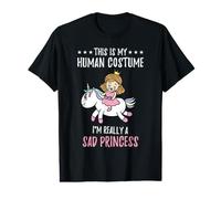 This is My Human Costume Princess Halloween Value Graphic T-Shirt