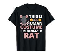 This Is My Human Costume Shirt I'm Really A Rat T-Shirt
