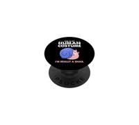 This Is My Human Costume Snail Halloween PopSockets Adhesive PopGrip