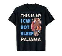 This Is My I Can Not Sleep Pajama Tired Sloth No Sleep T-Shirt