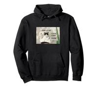 This is my I Don't Care Pose - Funny Cat Meme Pullover Hoodie