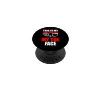 This Is My I Just Smashed My Toe Face Funny Broken Toe PopSockets Adhesive PopGrip