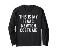 This is My Isaac Newton Costume Halloween Easy Kids Adult Long Sleeve T-Shirt