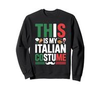 This Is My Italian Costume Funny Italy Flag T-Shirt Sweatshirt