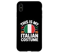 This Is My Italian Costume Italy Flag Easy Halloween Costume Case for iPhone XS Max
