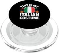 This Is My Italian Costume Italy Flag Easy Halloween Costume PopSockets PopGrip for MagSafe