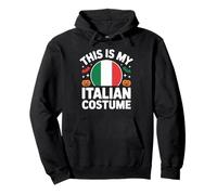 This Is My Italian Costume Italy Flag Easy Halloween Costume Pullover Hoodie