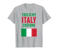 This is My Italy Costume T-Shirt, Men, Heather Grey, 6X-Large