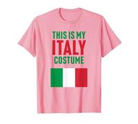This is My Italy Costume T-Shirt, Men, Pink, 3X-Large