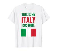 This is My Italy Costume T-Shirt, Men, White, Small