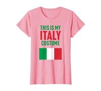 This is My Italy Costume T-Shirt, Women, Pink, X-Small