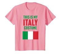 This is My Italy Costume T-Shirt, Youth, Pink, 4T