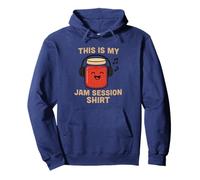 This Is My Jam Session Funny Music Pun Design Pullover Hoodie