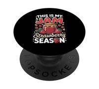 This Is My Jam Strawberry Season Strawberries PopSockets Adhesive PopGrip