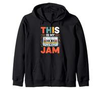 This Is My Jam Tshirt Zip Hoodie