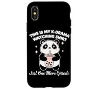 This Is My K-Drama Watching Shirt Just One More Episode Case for iPhone X/XS