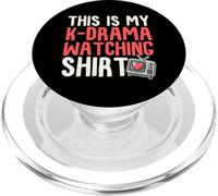 This Is My K-Drama Watching Shirt Korean Drama Korea PopSockets PopGrip for MagSafe