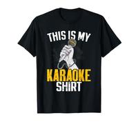 This is My Karaoke Funny Karaoke Bar Microphone Music Lovers T-Shirt