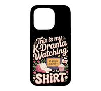 This Is My Kdrama Watching Korean Drama Case for iPhone 15 Pro