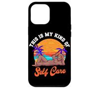 This is My Kind Of Self Care Bigfoot At The Beach Sasquatch Case for iPhone 12 Pro Max