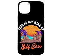 This is My Kind Of Self Care Bigfoot At The Beach Sasquatch Case for iPhone 15 Plus
