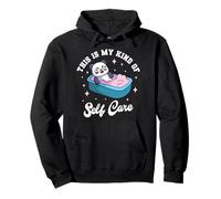 This is My Kind Of Self Care Cute Panda Relaxing Pullover Hoodie