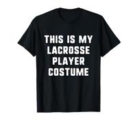 This is My Lacrosse Player Costume Halloween Easy Kids Adult T-Shirt