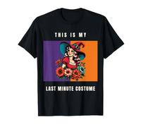 This is My Last Minute Costume Halloween Witch T-Shirt