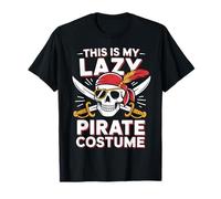 This is My Lazy Pirate Costume Funny Halloween Spooky Boys T-Shirt