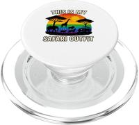 This Is My LGBTQ Safari Shirt Cool African Safari Lovers PopSockets PopGrip for MagSafe