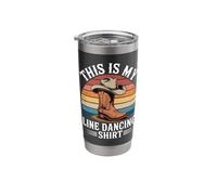 This is My Line Dancing Stainless Steel Insulated Tumbler