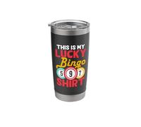 This is My Lucky Bingo Shirt Stainless Steel Insulated Tumbler