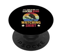 This Is My Lucky Bird Watching Shirt Ornithology PopSockets Adhesive PopGrip